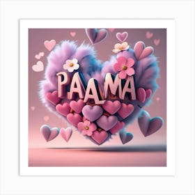 Pama❤️‍🔥 Art Print