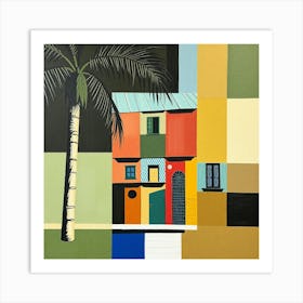 House On The Corner Art Print