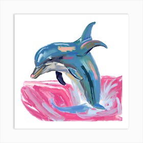 Bottlenose Dolphin 04 Art Print