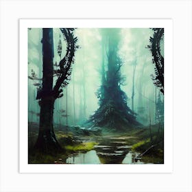 Forest 73 Art Print