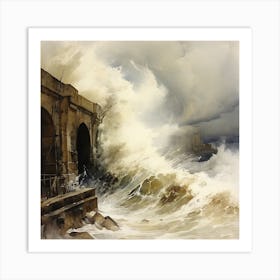 Wave 8 Art Print