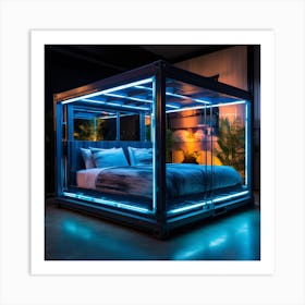 Shipping Container Bed 1 Art Print