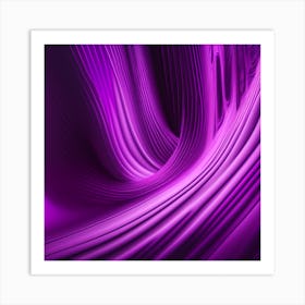 Abstract Purple Background Art Print
