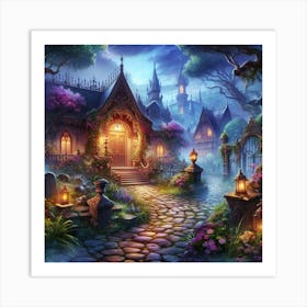 Fairytale Castle Art Print