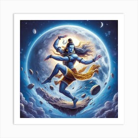 Lord Shiva 8 Art Print