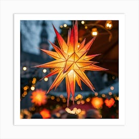 Christmas Star Art Print