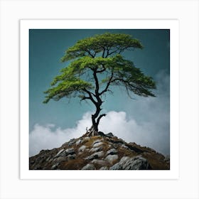 Lone Tree 3 Art Print