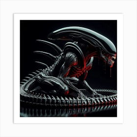 Alien 5 Art Print