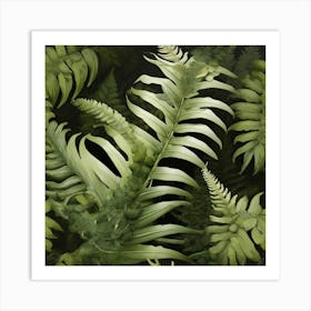 Fern leaf 1 Art Print