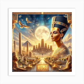 Egyptian Queen Art Print