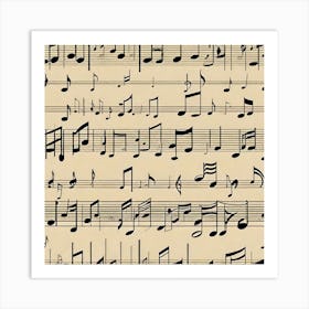 Music Sheet Art Print