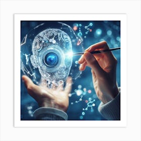 Artificial Intelligence Art Print