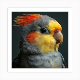 Cockatiel 7 Art Print