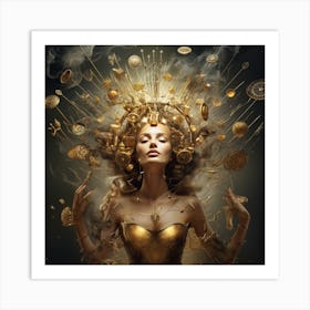 Aphrodite Goddess Art Print