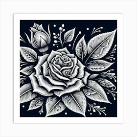 Rose 5 Art Print