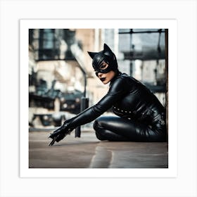 Catwoman 8 Art Print