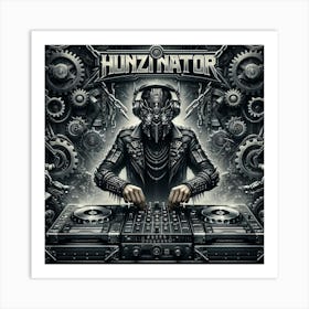 Hunzinator 3 Art Print