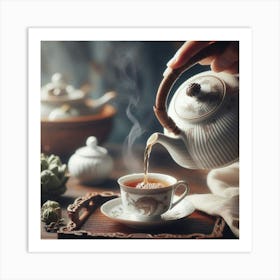 Tea Art 253 Art Print