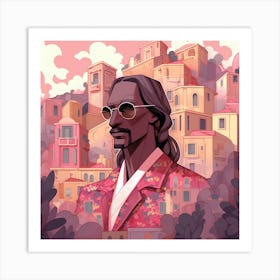 Hunzinator Snoop Dogg Art Print