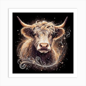 Highland Cow 4 1 Art Print