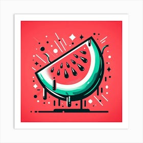 Watermelon 1 Art Print