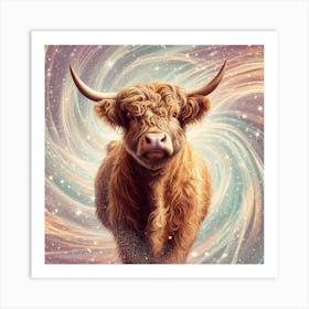 Highland Cow 9 Art Print