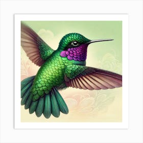 Hummingbird 23 Art Print