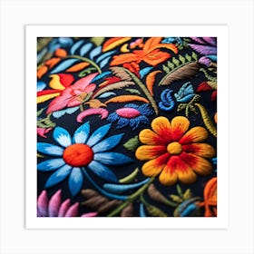 Mexican Embroidery Art Print