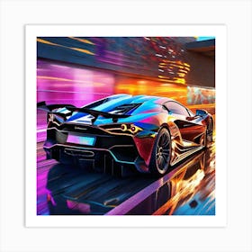 Mclaren Sports Car 3 Art Print