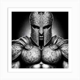 Creative Male Portrait 70 Art Print