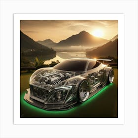 Audi R8 Art Print