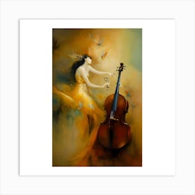 Cello 1 Art Print