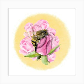 Bee/Abeille Art Print