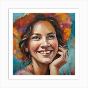 Smile Art Print