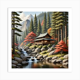 Chinese Art 95 Art Print