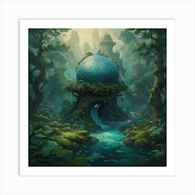 Fairytale Forest 5 Art Print