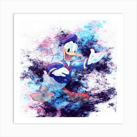 Donald Duck Art Print