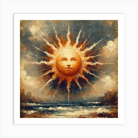 Solar Majesty Art Print Art Print