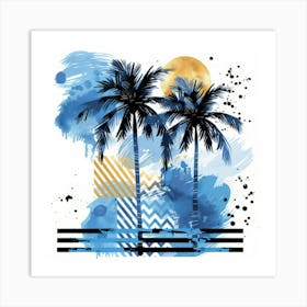 Palm Trees 10 Art Print