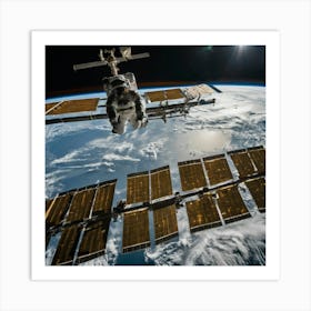 International Space Station 1 Art Print