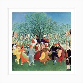 Dance In The Park Art Print