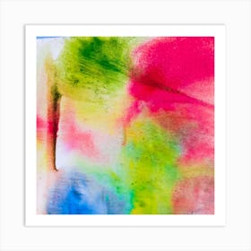 Abstract Watercolor Painting 3 Art Print