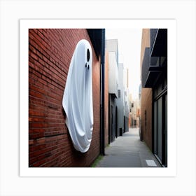 Ghost Wall Art Print