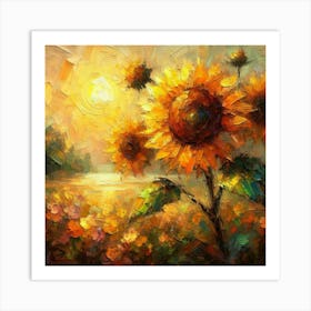 Sunflowers Art Print