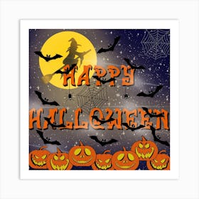 Happy Halloween. 1 Art Print