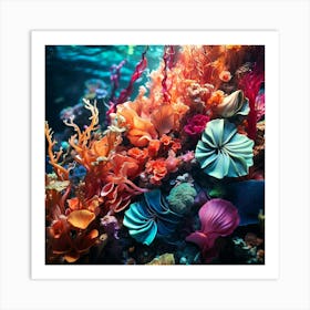 Coral Reef 1 Art Print