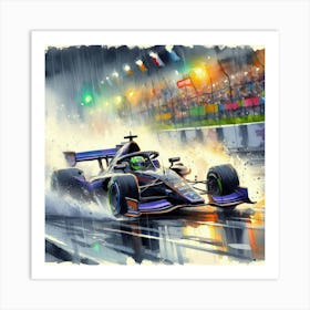 Car Art 360 Art Print