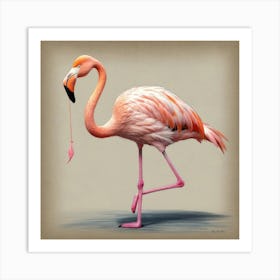 Flamingo 46 Art Print