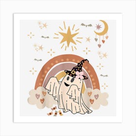 Moon For Halloween Art Print