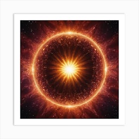 Sun Ring Art Print